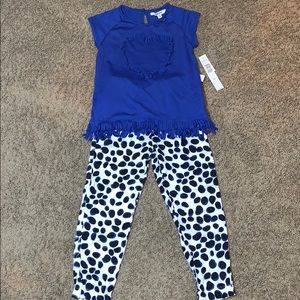 Girls DKNY 2 piece set - Size 6X (NWT)